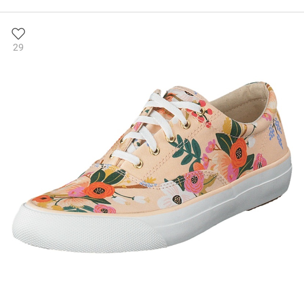 BRAND NEW Keds x Rifle Paper floral lace ups